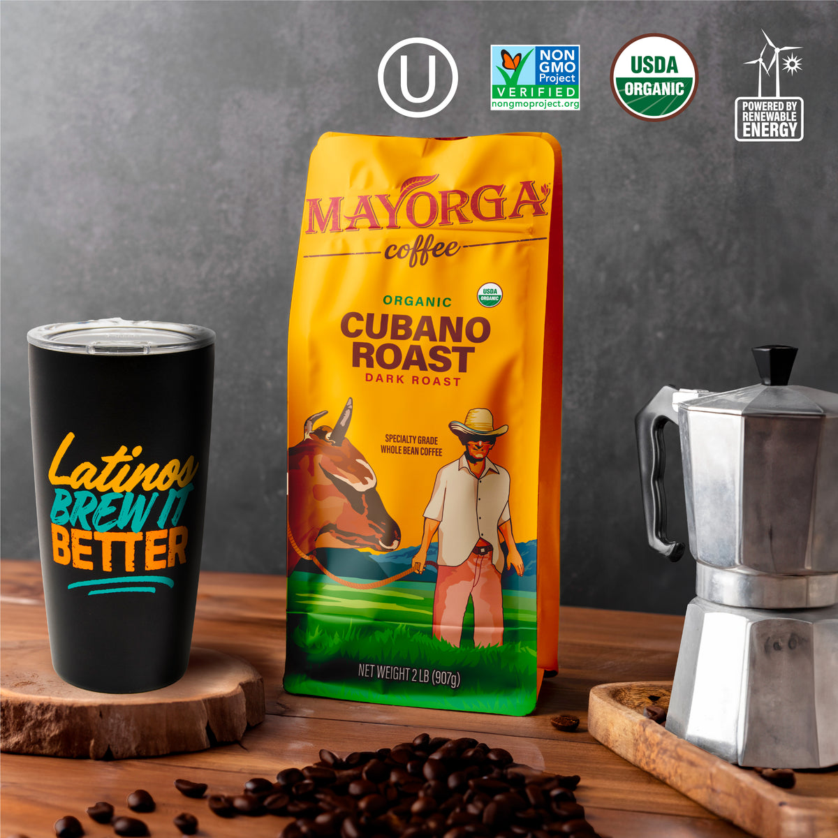 Cubano Roast, tumbler