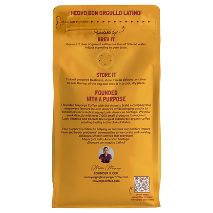 Decaf Honduras back