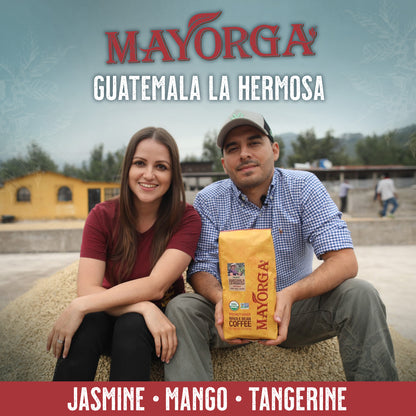 Guatemala La Hermosa Bag 
Jasmine 
Mango
Tangerine 